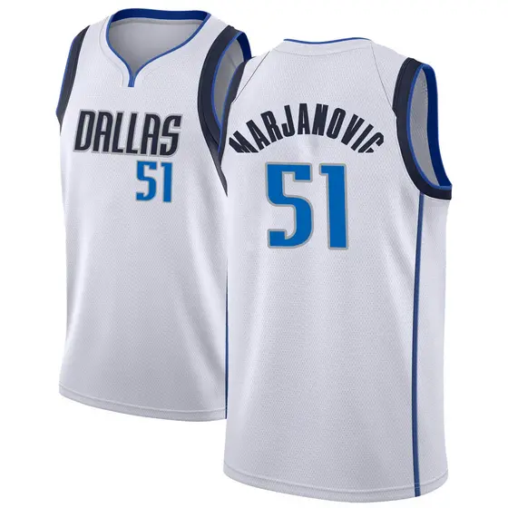 Big & Tall Men's Boban Marjanovic Dallas Mavericks Nike Swingman White ...