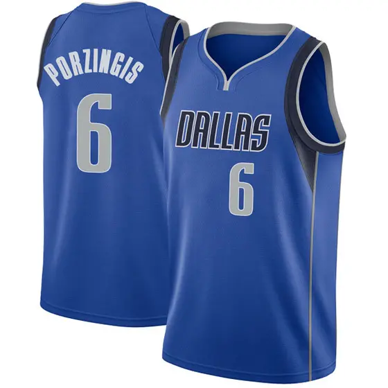 Big & Tall Men's Kristaps Porzingis Dallas Mavericks Nike Swingman ...