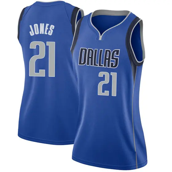 Women's Jalen Jones Dallas Mavericks Nike Swingman Royal Jersey - Icon ...