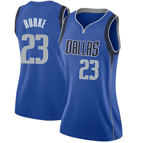 Women's Trey Burke Dallas Mavericks Nike Swingman Royal Jersey - Icon ...