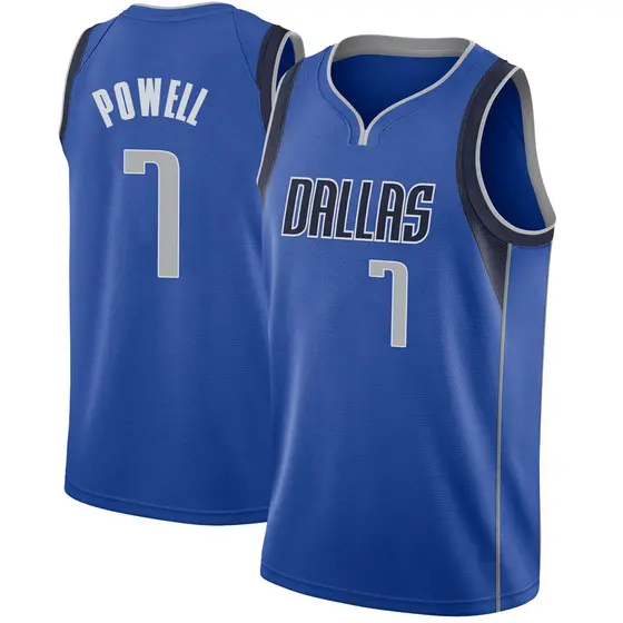 Youth Dwight Powell Dallas Mavericks Nike Swingman Royal Jersey - Icon ...