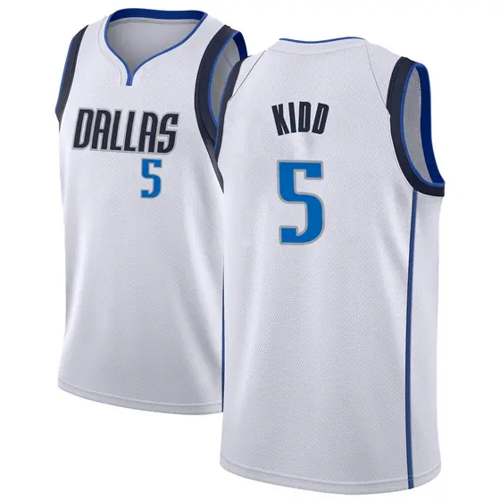 Youth Jason Kidd Dallas Mavericks Nike Swingman White ...