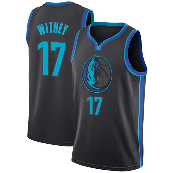 Youth Jeff Withey Dallas Mavericks Nike Swingman Anthracite 2018/19 ...